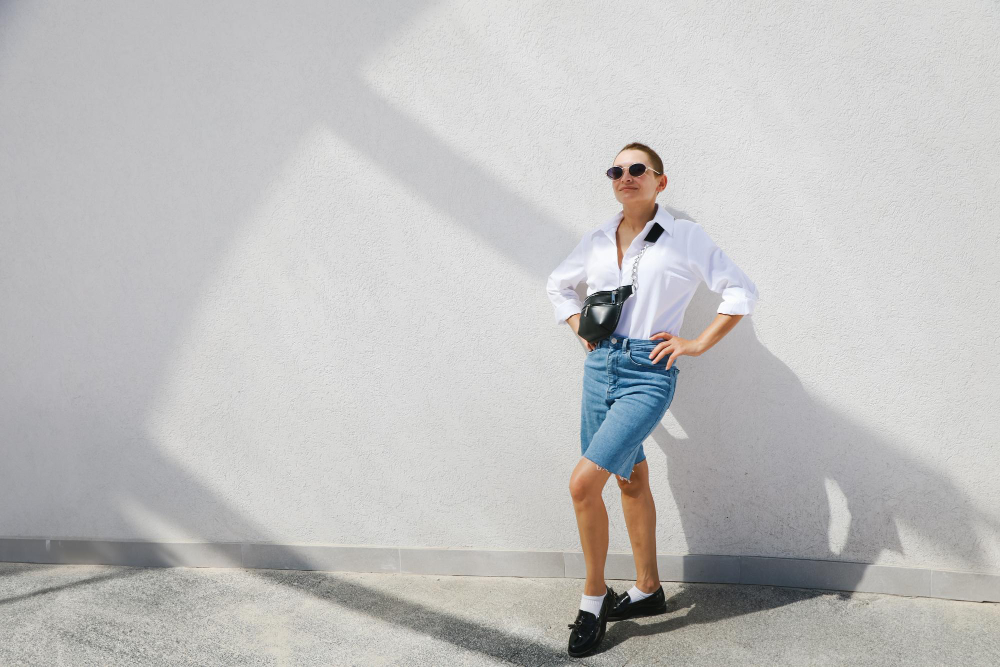 Beyaz Gömlek + Jean + Loafer