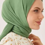 Pilise Eşarp Orman Yeşili