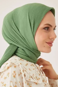 Pilise Eşarp Orman Yeşili