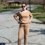 Fit Camel Triko Takım