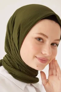 Pilise Eşarp Asker Yeşili