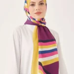 Winner Desen Krep Şal Sarı